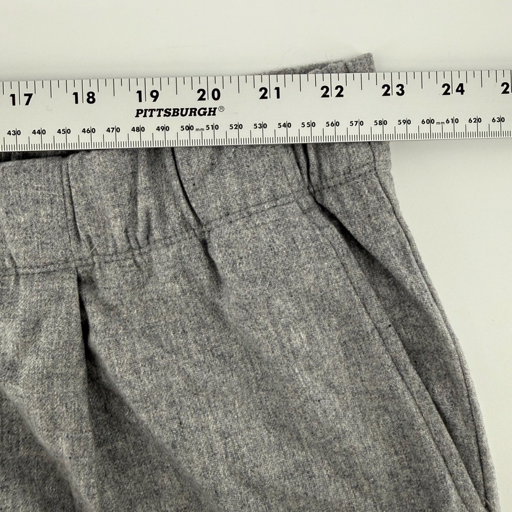 Eileen Fisher Tapered Ankle Pant 3X Moon Grey 100% Wool Plus Size NEW Casual - Picture 5 of 6